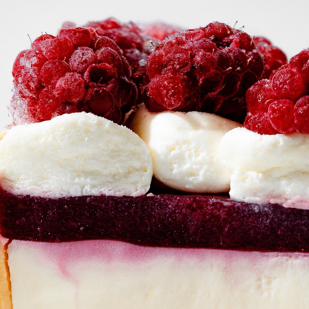 Чизкейк с малиной — Adriano Bakery